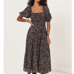 NWOT SPELL Rae Midi Dress